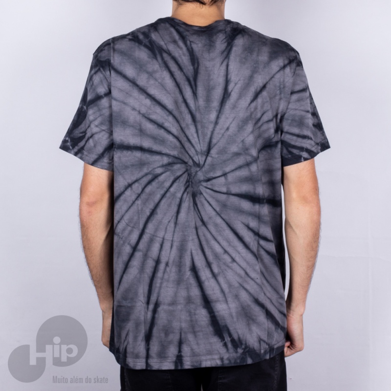 Camiseta Thrasher Skate Mag Spider Dye Cinza Escuro