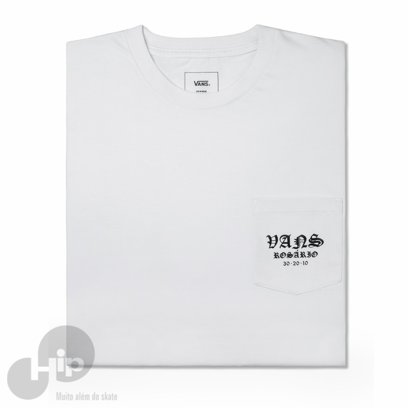 Camiseta Vans Danilo Do Rosrio Branca