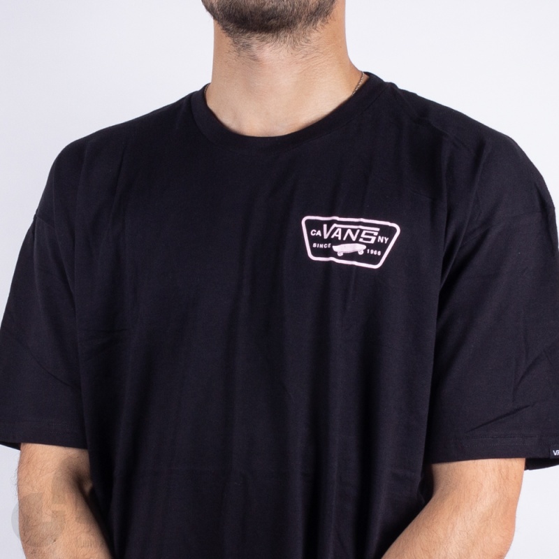 Camiseta Vans Full Patch Preta