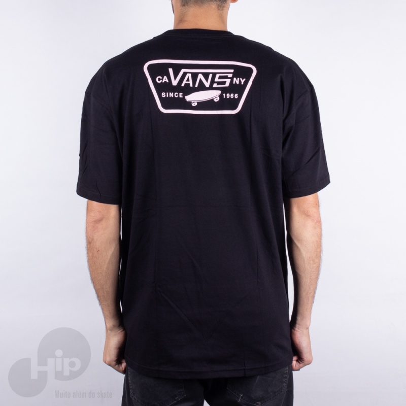 Camiseta Vans Full Patch Preta