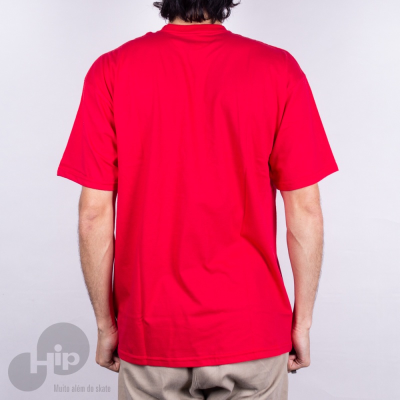 Camiseta Vans Full Patch Vermelha