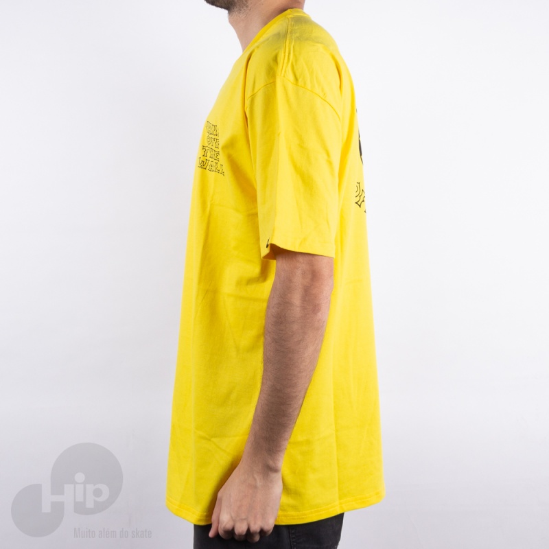 Camiseta Vans Gnarcat Amarela