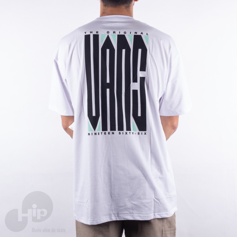 Camiseta Vans High Block Branca