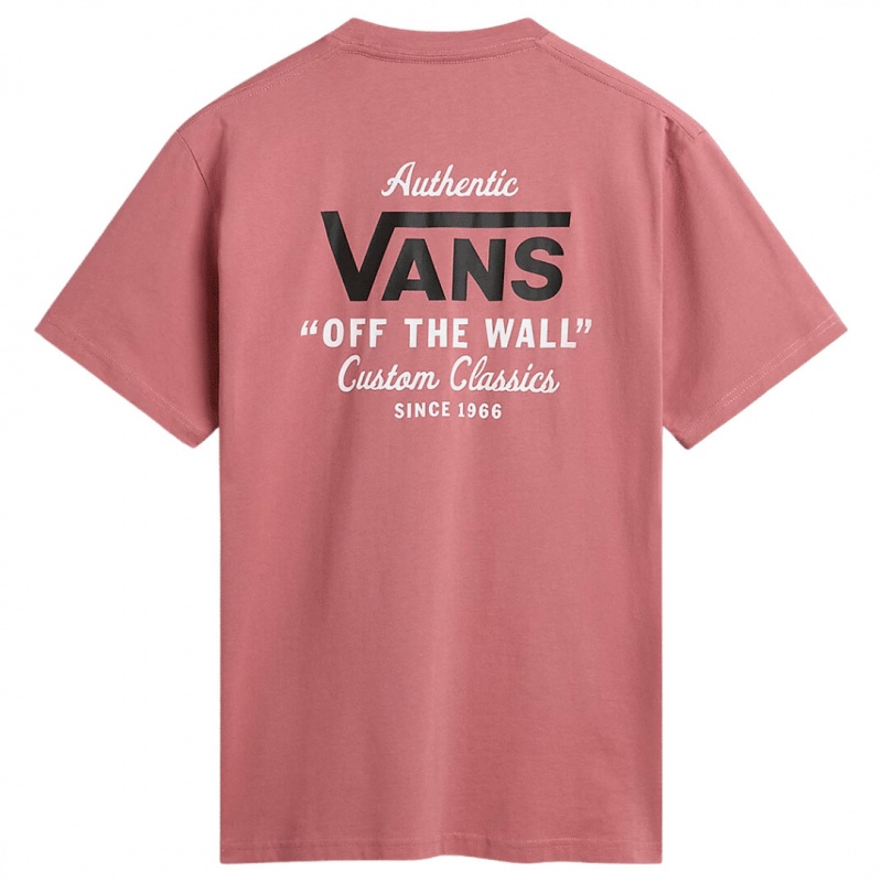 Camiseta Vans Holder St Classic Rosa