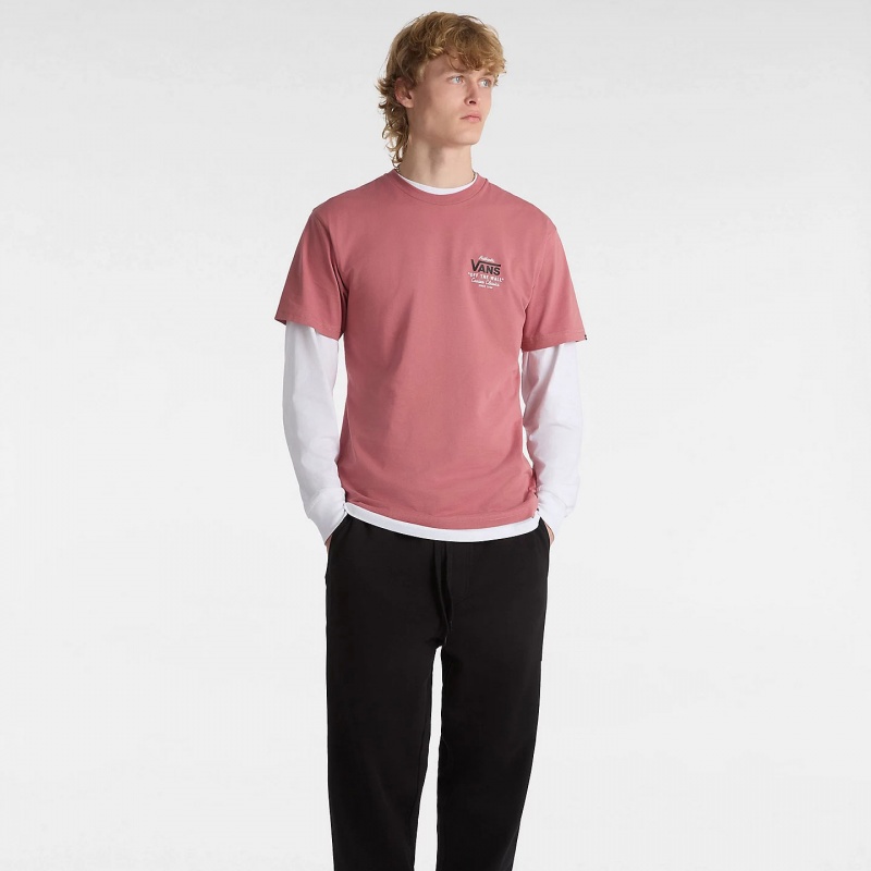 CAMISETA VANS HOLDER ST CLASSIC ROSA