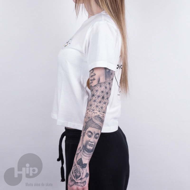 Camiseta Vans Leila Off Duty Branca