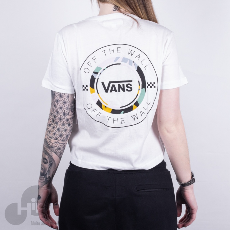 Camiseta Vans Leila Off Duty Branca