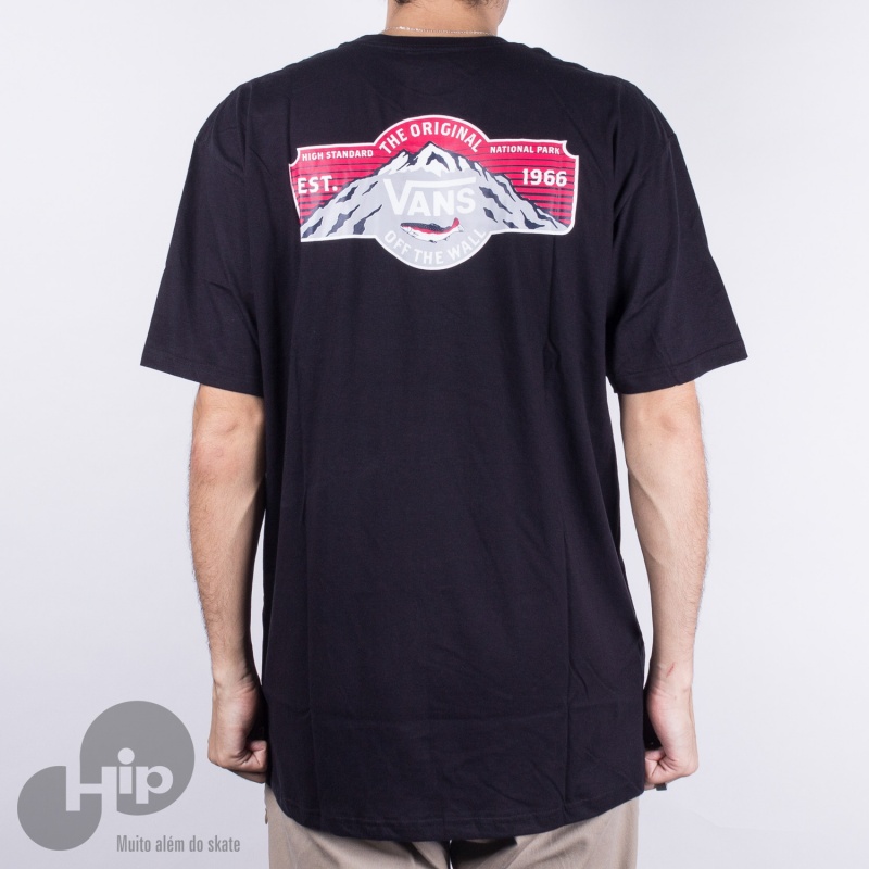 Camiseta Vans Nati Park Preta