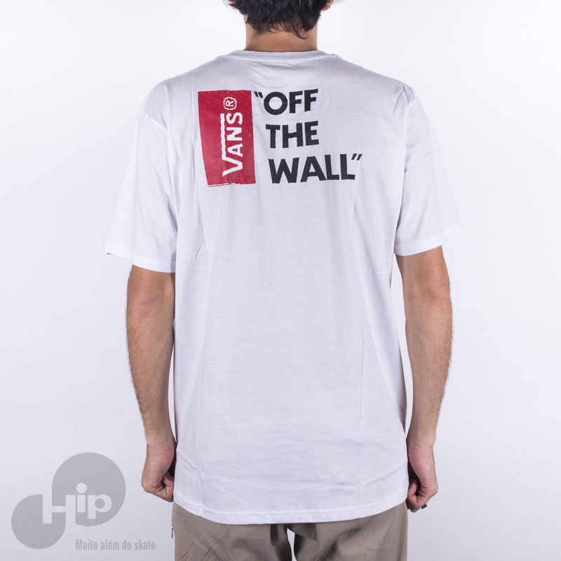 Camiseta Vans Off The Wall Branca