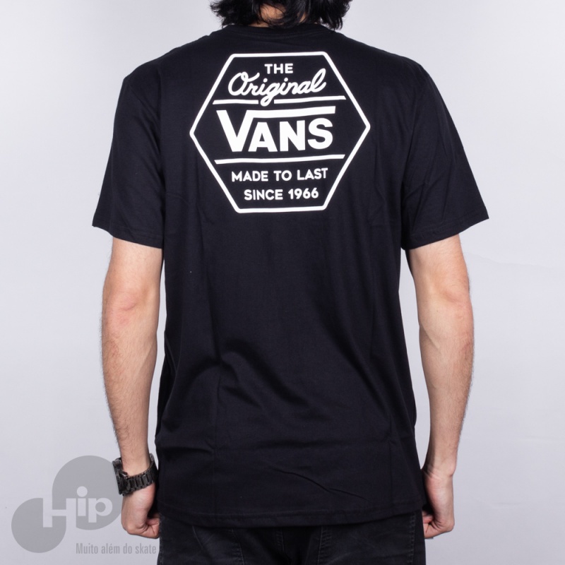 Observación Desde Samuel Camiseta Vans Original Ss Preta - Loja HIP