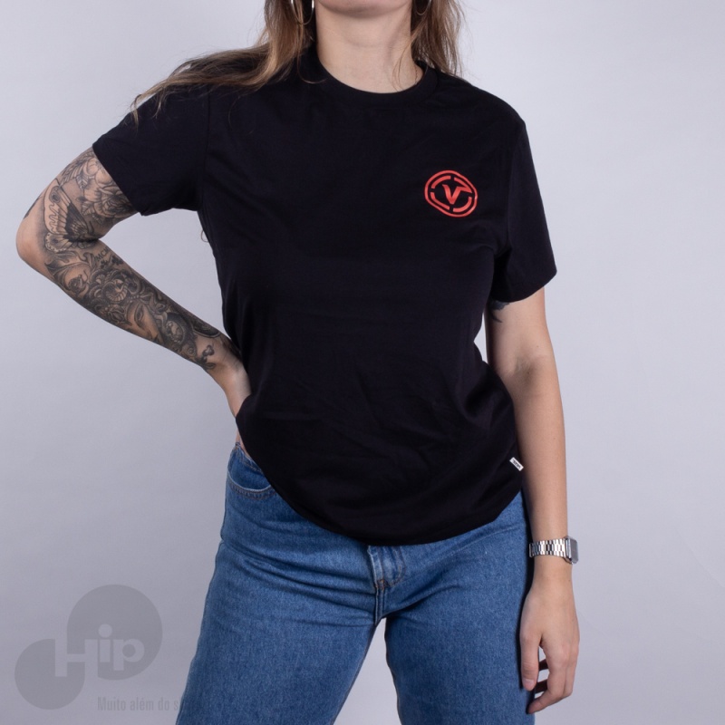 Camiseta Vans Sectional Preta