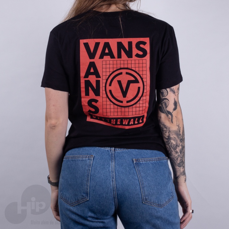 Camiseta Vans Sectional Preta