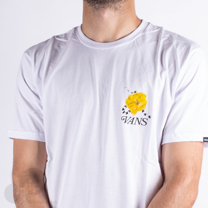 Camiseta Vans Super Bloom Branca