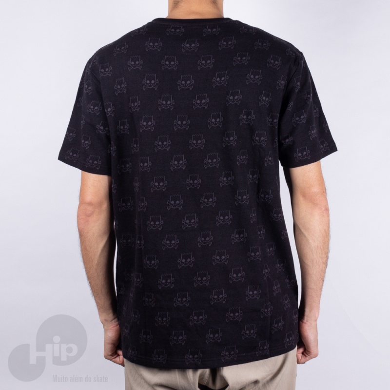 Camiseta Vans The Simpsons Bart Preta