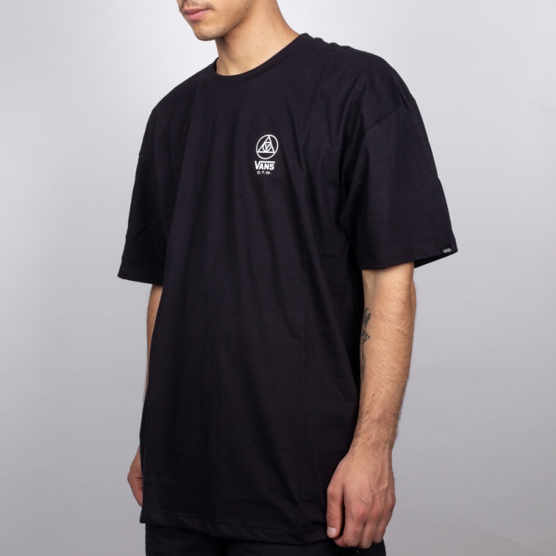Camiseta Vans Three Points Preto