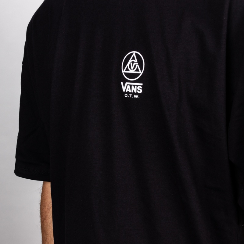 Camiseta Vans Three Points Preto