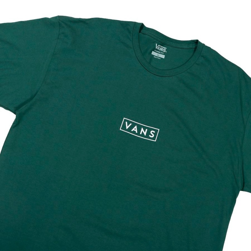 Camiseta Vans Classic Easy Box Verde