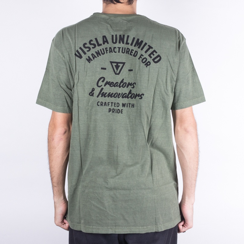 Camiseta Vissla Crafters Verde