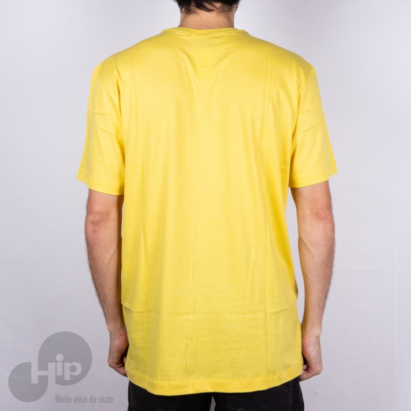 Camiseta Volcom No Arch Amarela