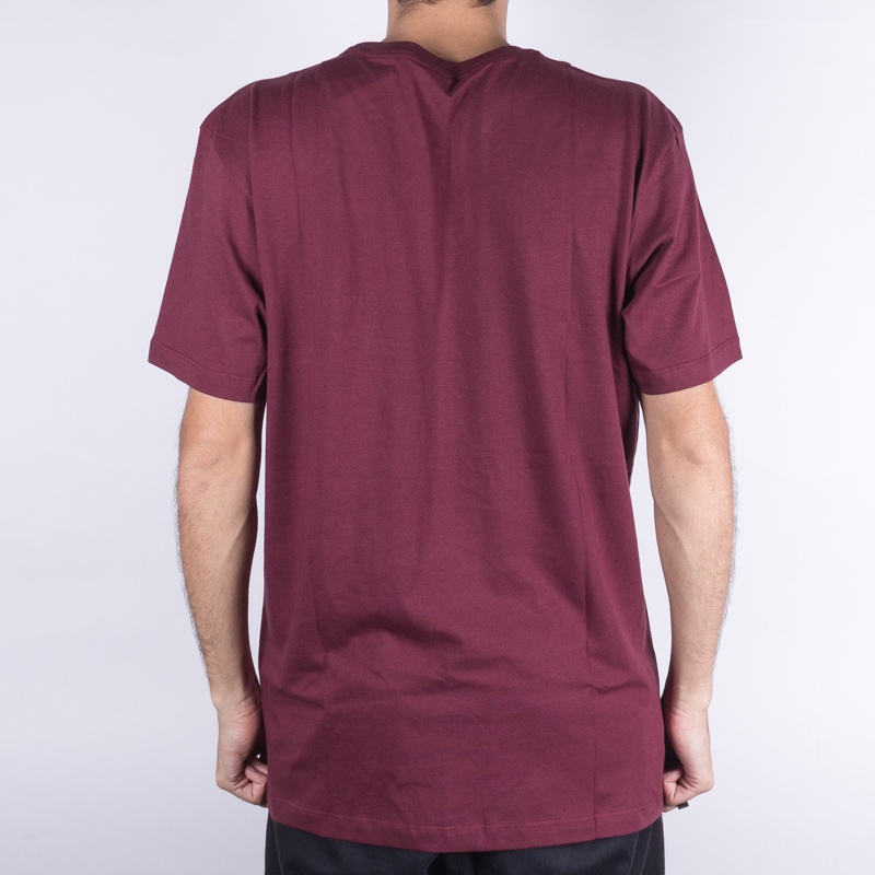 Camiseta Volcom Ozzy Tiger Vinho