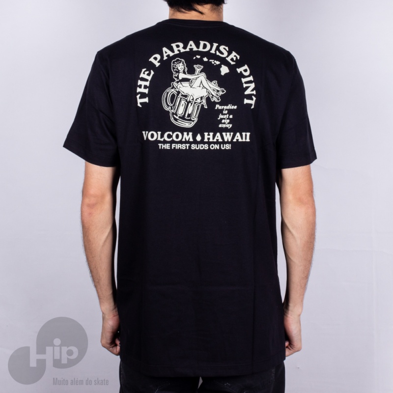 Camiseta Volcom Paradise Preta