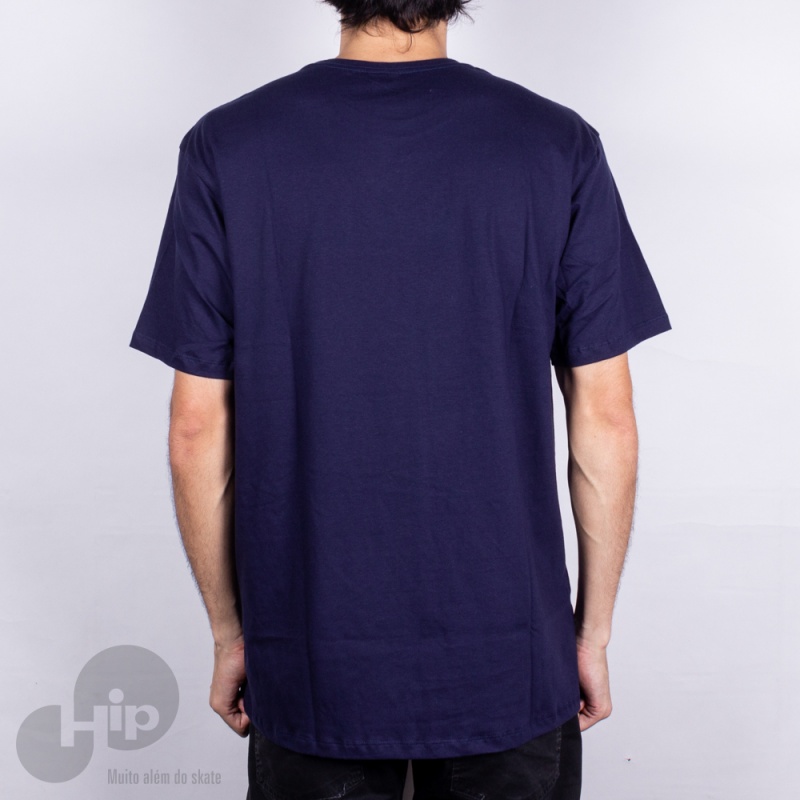 Camiseta Volcom Pattern Fill Azul Escuro