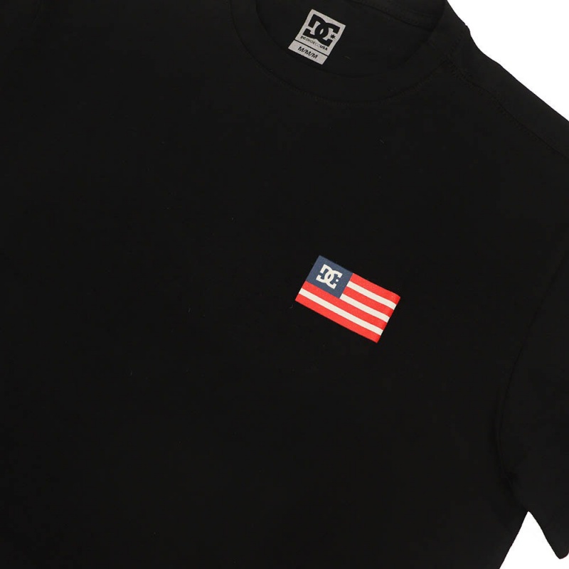 Camiseta Dc Shoes Flag Preto