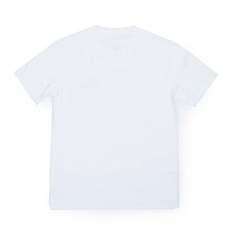 Camiseta Grizzly Cursive Embroidery Branco