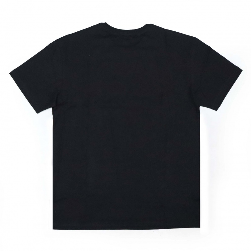 Camiseta Grizzly Cursive Embroidery Preto
