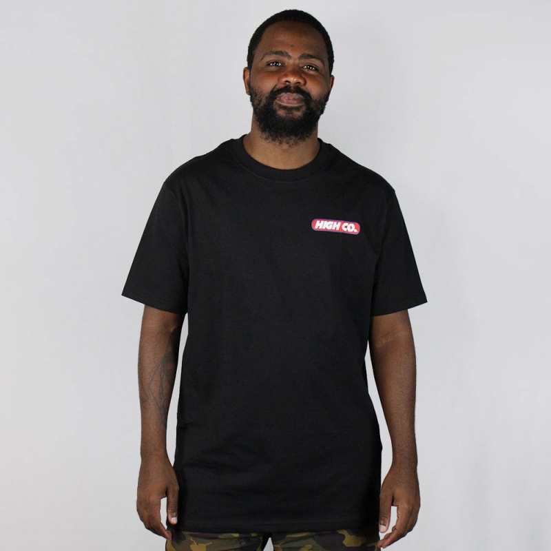 Camiseta High Battery Preto