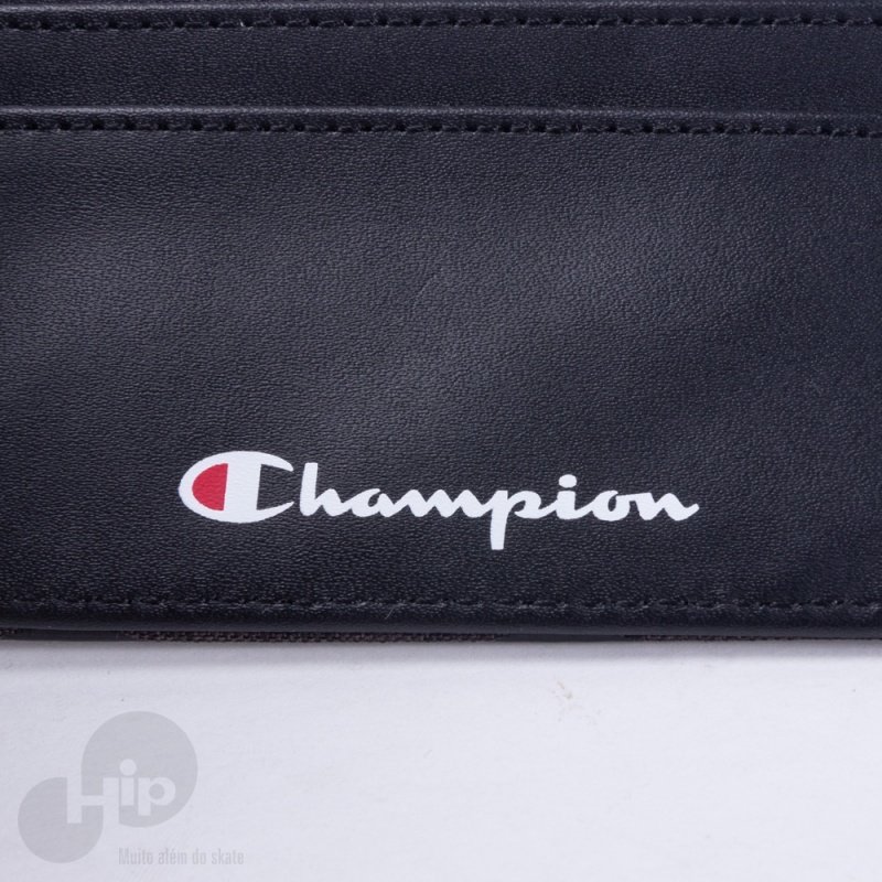 Carteira Champion C Logo Preta