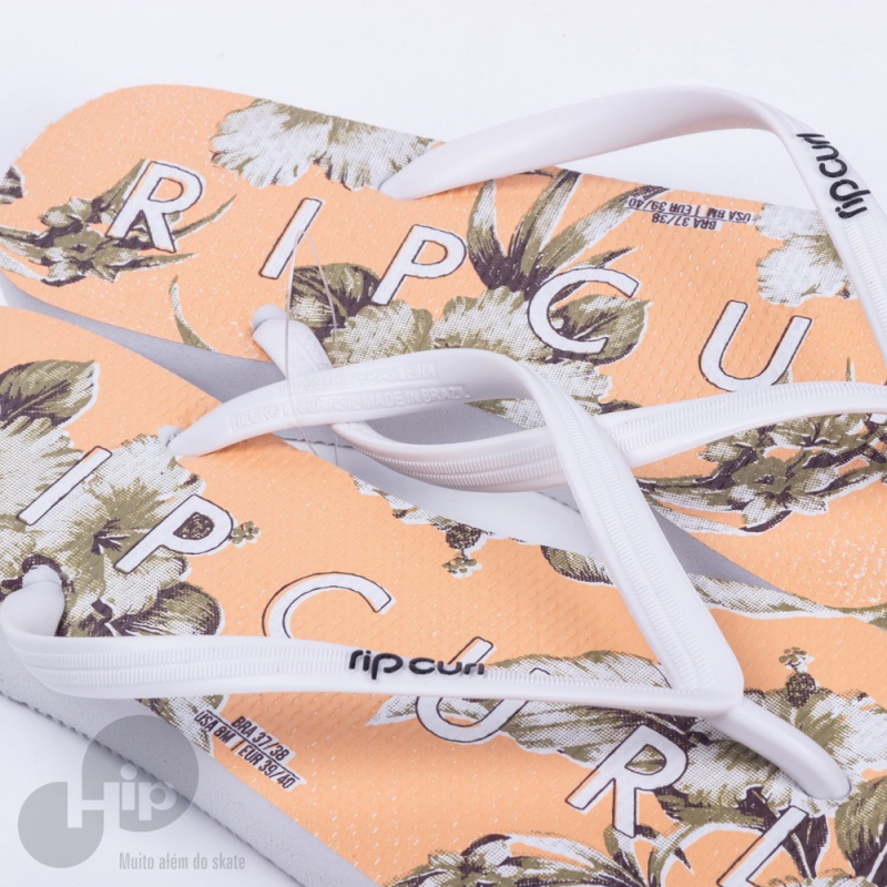 Chinelo Rip Curl Island Time Laranja