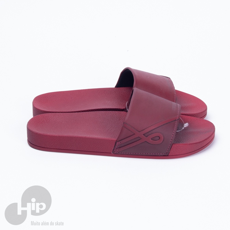 Chinelo Slide Ous Rider Bordo