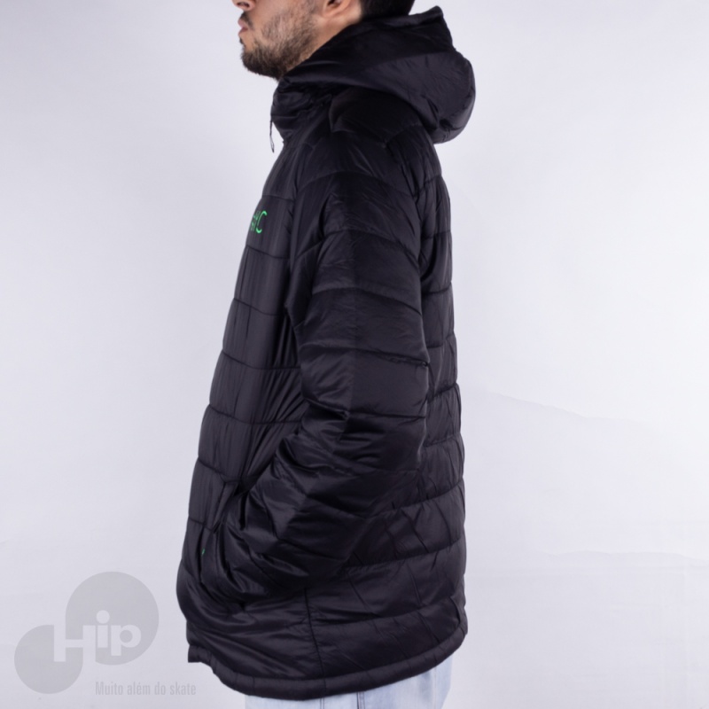 Jaqueta New Era Puffer Nyc Preta