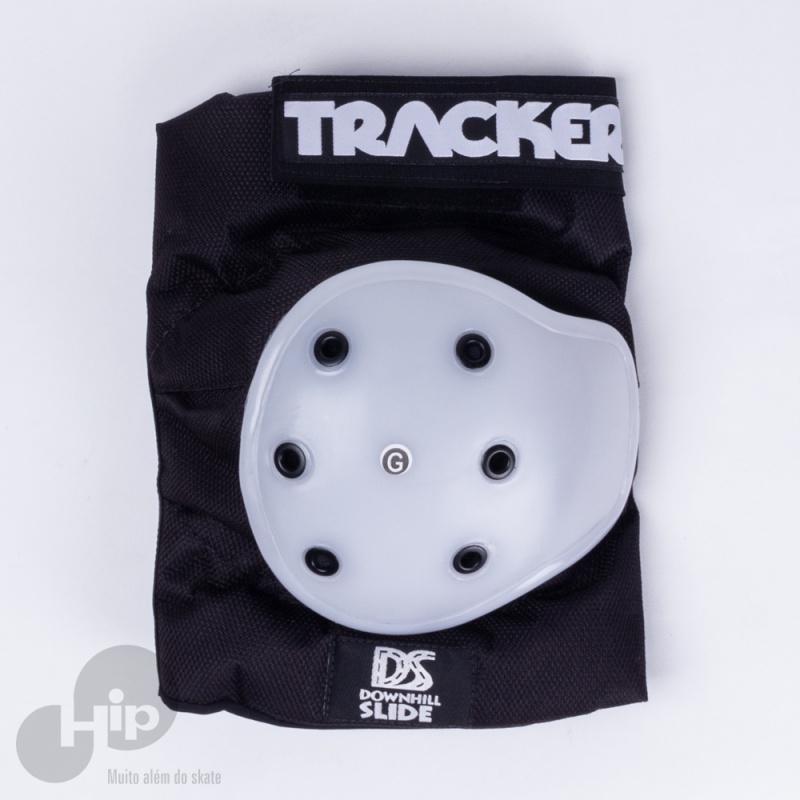 Joelheira Tracker Pro Downhill Preta