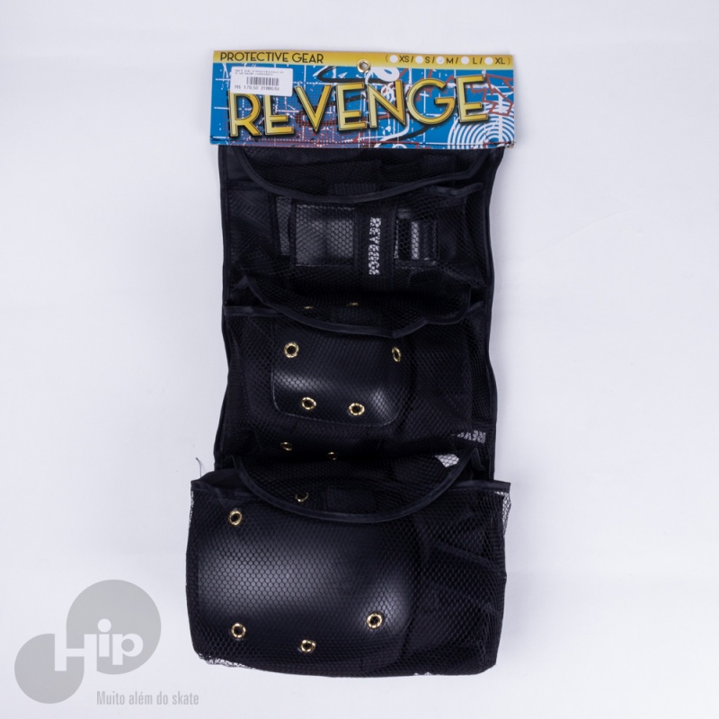 Kit De Proteo Revenge/Viking Preto