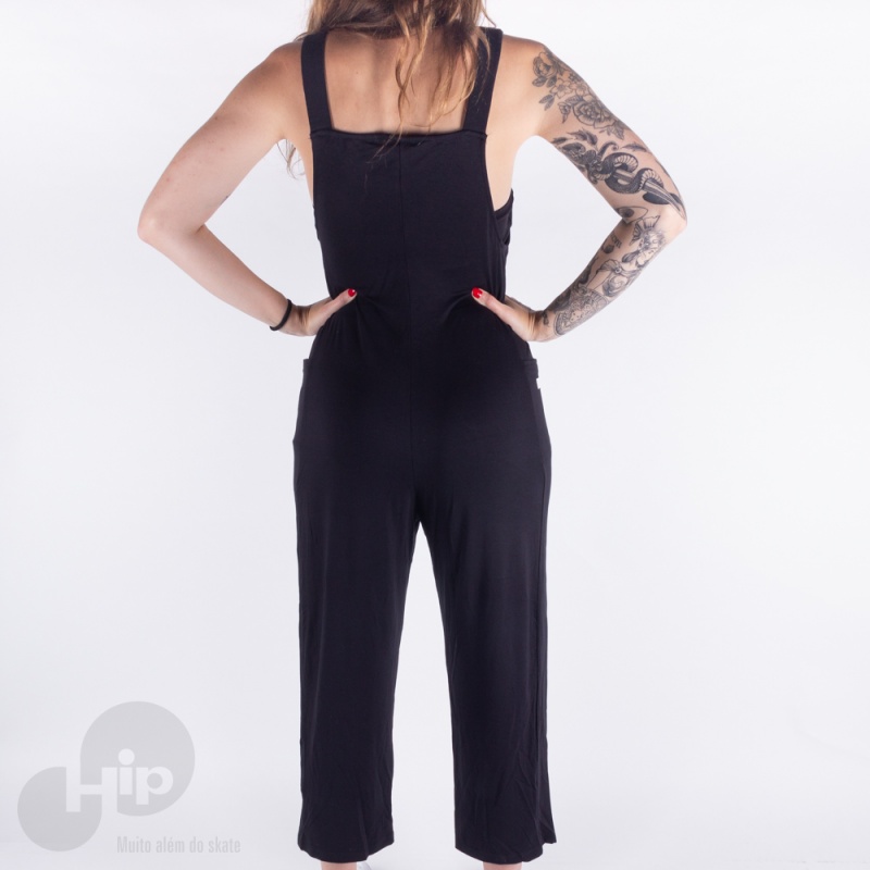 Macaco + Top Riu Kiu Bolso Lateral Preto