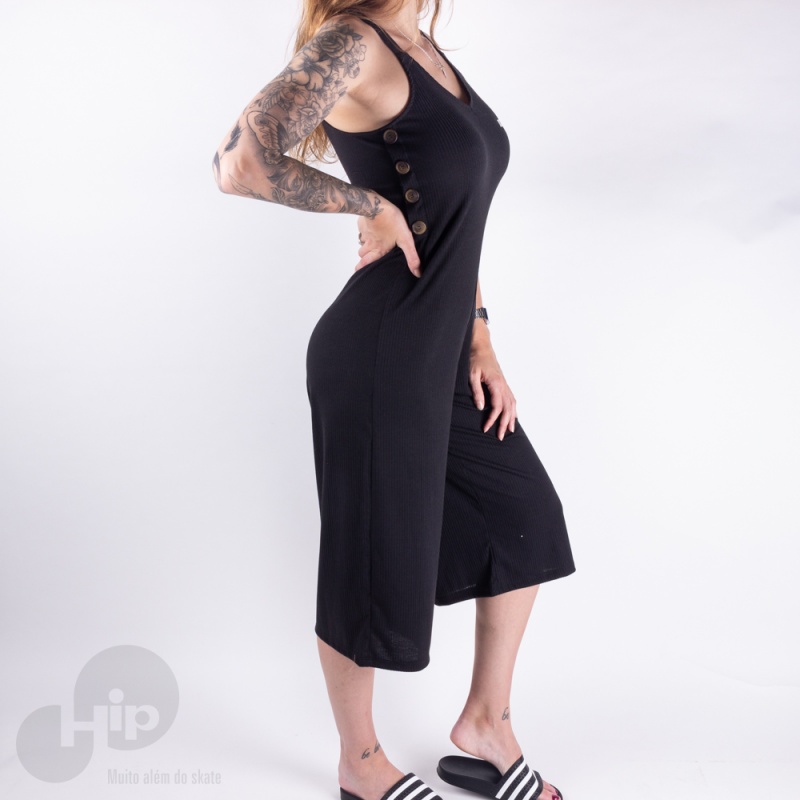 Macaco Riu Kiu Pantacourt Botes Preto
