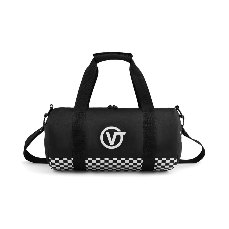 Mala Vans Here We Go Duffle Preto