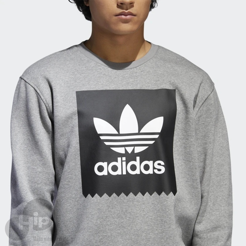 Moletom Adidas Bb Cinza Claro