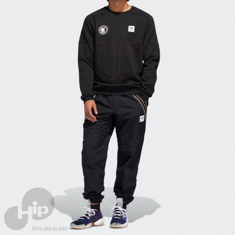 Moletom Adidas Evisen Preto