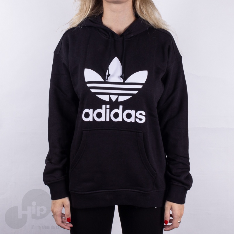 Moletom Adidas Fm3307 Preto