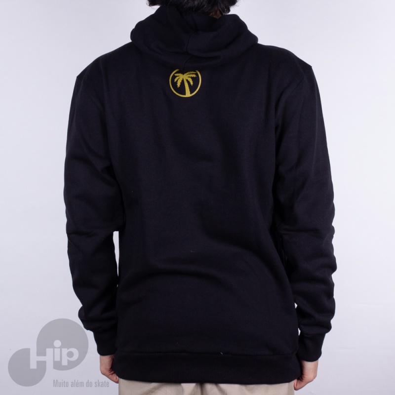 Moletom Blvd Emblem Preto