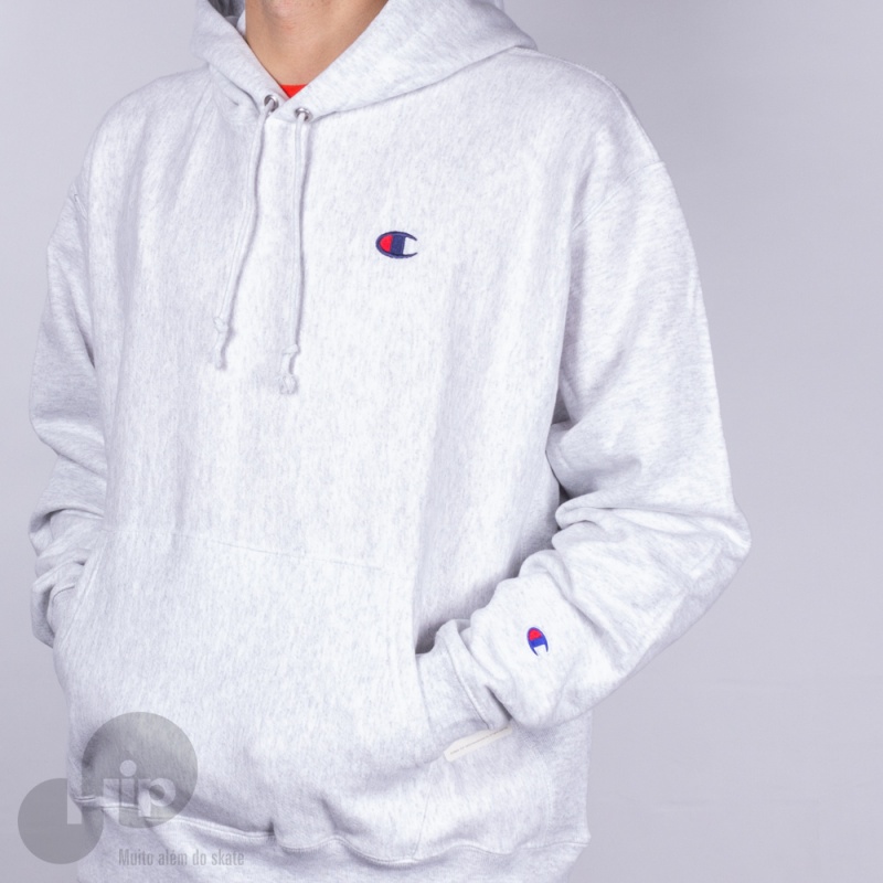 champion moletom com capuz reverse weave green