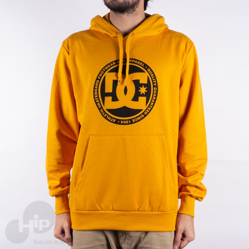 Moletom Dc Shoes Circle Back Amarelo