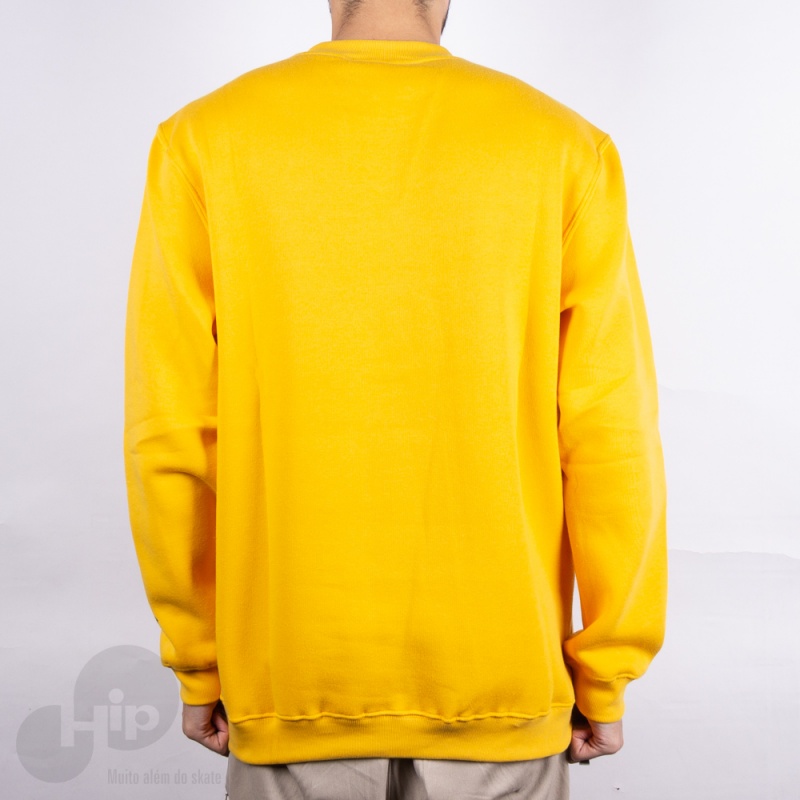 Moletom Diamond Colors Block Logo Amarelo