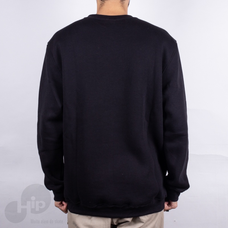 Moletom Diamond Colors Block Logo Preto