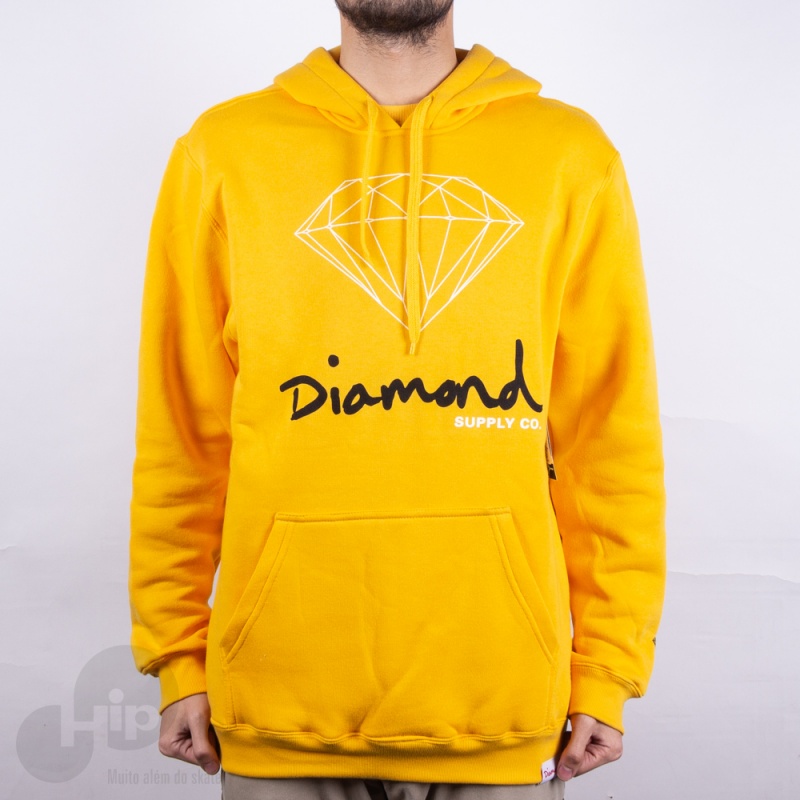 Moletom Diamond Og Sign Amarelo