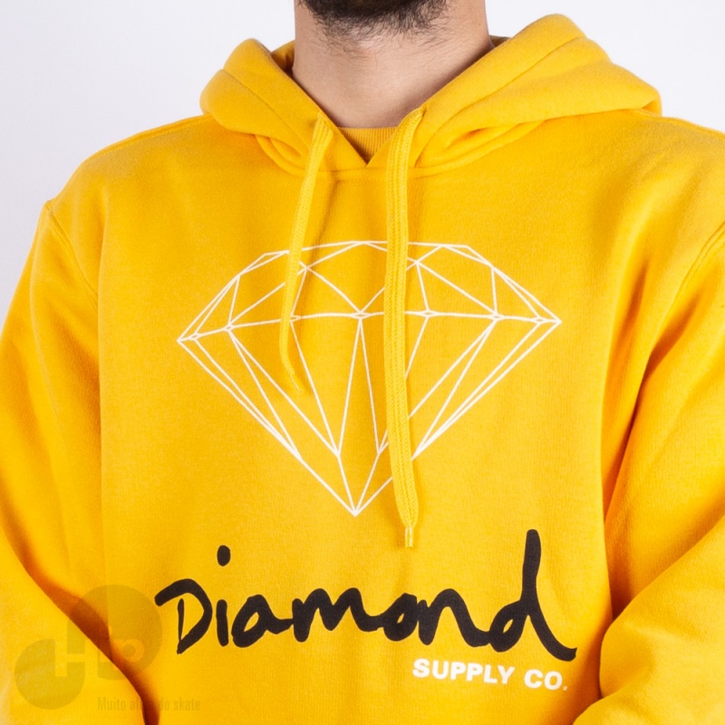 Moletom Diamond Og Sign Amarelo