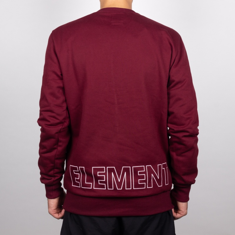 Moletom Element Care Hyped Vinho